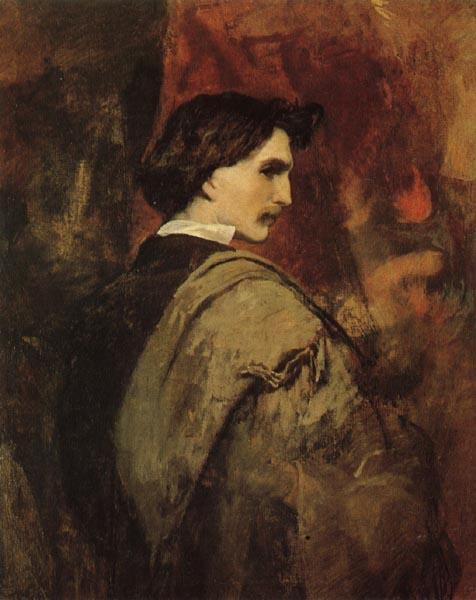 Anselm Feuerbach Self Portrait oil painting picture